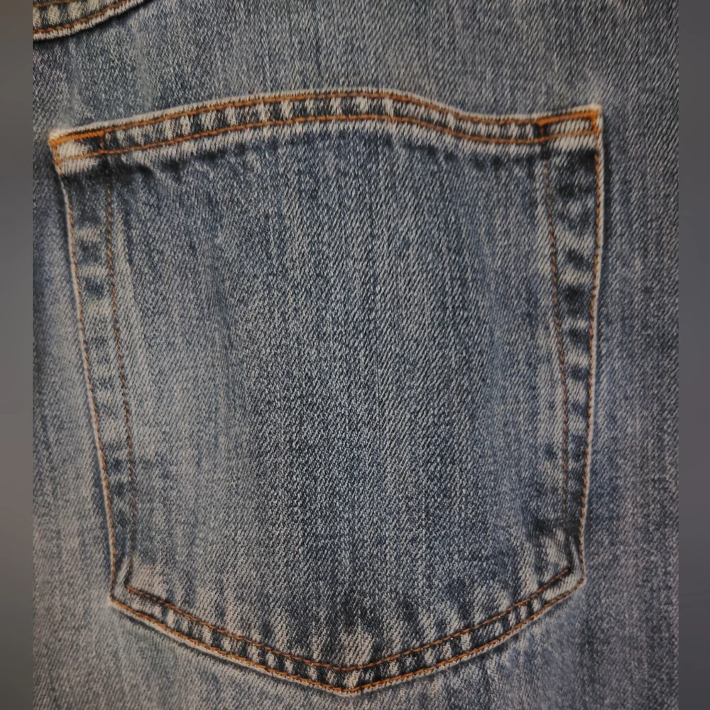American Eagle Outfitters Button-Fly Denim Blue Jeans sz‎ 40